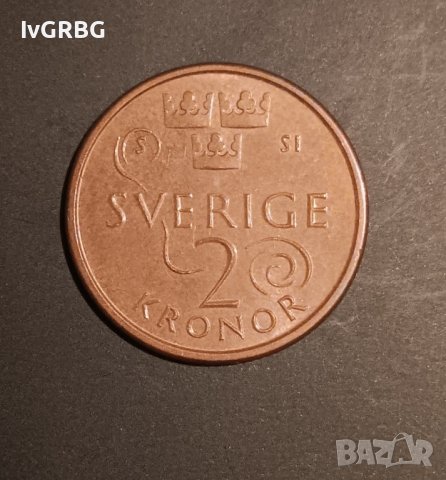 2 крони Швеция 2016  Крал Карл XVI Густаф 