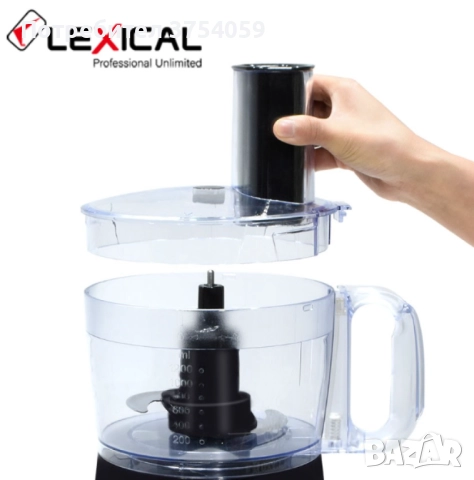 Многофункционален кухненски робот 9 в 1 Lexical LFP-3203, снимка 5 - Кухненски роботи - 52381550