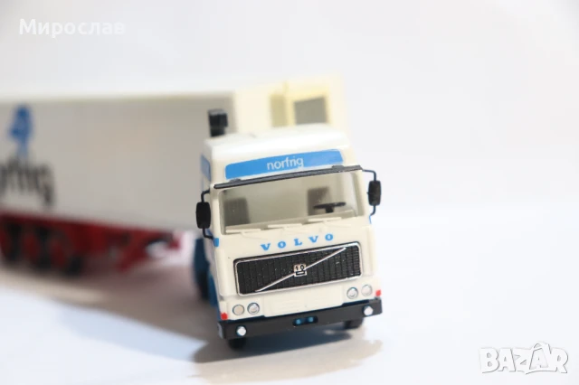 HERPA H0 1/87 MAN КАМИОН МОДЕЛ КОЛИЧКА TIR ТИР, снимка 7 - Колекции - 50593080