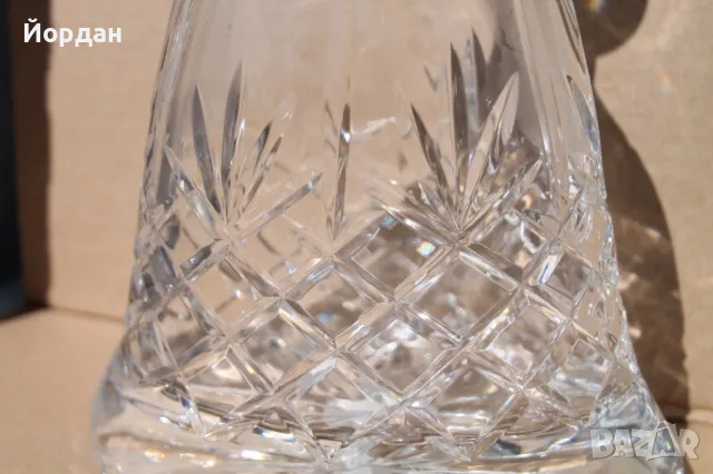 Кристално шише/бутилка за алкохол, снимка 4 - Други ценни предмети - 49933860