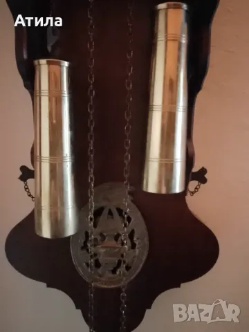 стенен часовник холандски с лунна фаза звъни, снимка 5 - Стенни часовници - 48221391