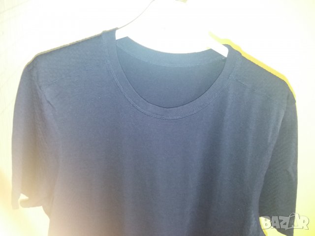 Мъжка спортна тениска Crivit еластична материя тъмносиня, снимка 3 - Тениски - 33001733