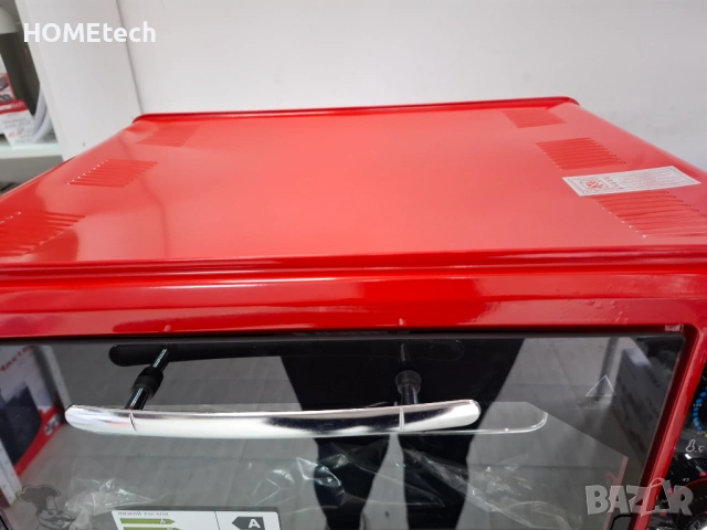 Електрическа фурна с термостат Harlem® SOLE с РОТАТОР, 1500 W, 36 L, включени тави, снимка 5 - Печки, фурни - 53150385