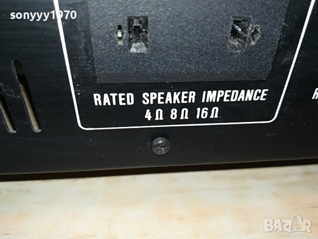 SHARP SM-1122H STEREO AMPLIFIER-MADE IN JAPAN-ВНОС SWISS 2603231922, снимка 17 - Ресийвъри, усилватели, смесителни пултове - 40143854