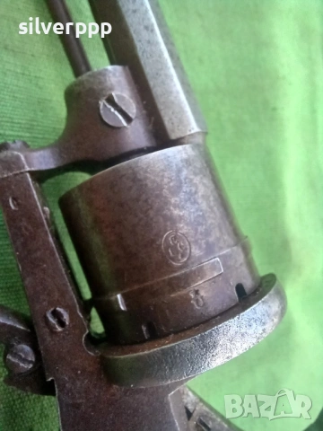 Револвер Ле Фуше - 7 мм , снимка 5 - Антикварни и старинни предмети - 53044659