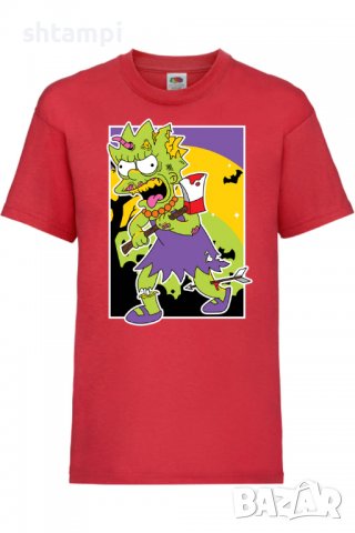 Детска тениска The Simpsons Lisa Simpson 01,Halloween,Хелоуин,Празник,Забавление,Изненада,Обичаи,, снимка 3 - Детски тениски и потници - 38158435