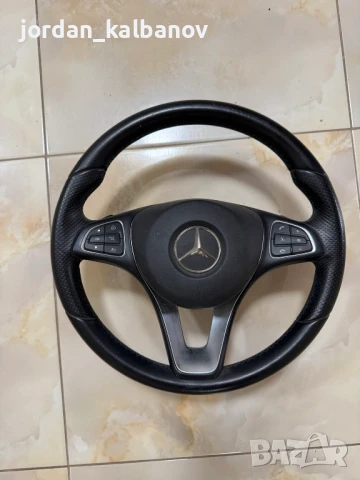 Комплект оригинален волан+айрбег F1 Mercedes C-CLASS (W205) Мерцедес само за 600лв. , снимка 2 - Части - 51069819