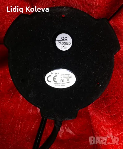 Уеб камера A4 TECH за компютър, с микрофон и USB, снимка 3 - Друга електроника - 49470956