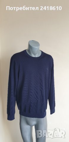POLO Ralph Lauren Merino Wool Slim Fit  Mens Size L  ОРИГИНАЛ! Мъжки тънък Вълнен Пуловер!, снимка 6 - Пуловери - 43777351