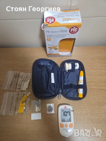 Комплект за измерване на кръвна захар Pic Solution GlucoTest, снимка 3 - Друга електроника - 53062226