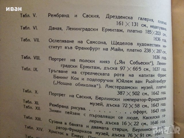 Рембранд - Николай Райнов - 1946 г., снимка 7 - Антикварни и старинни предмети - 32958743