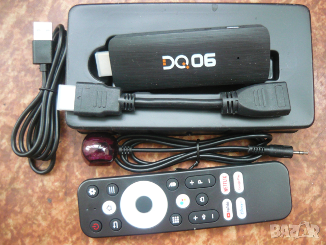 DQ06 ATV Mini TV Stick Android12 , снимка 2 - Плейъри, домашно кино, прожектори - 44834293