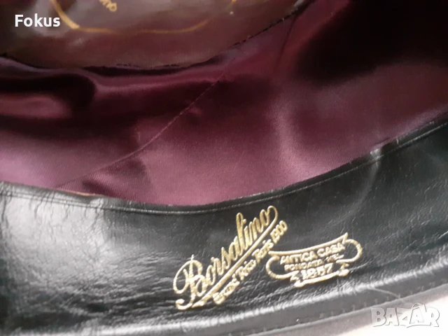 Мъжка шапка бомбе Борсалино - Borsalino, снимка 7 - Антикварни и старинни предмети - 51083495