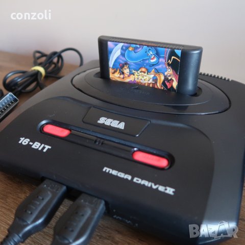 Комплект ретро Sega Mega Drive 2 конзола , снимка 9 - Други игри и конзоли - 44086653