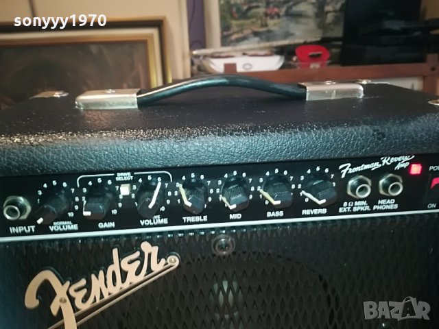 fender frontman reverb amplifier-внос germany-34х30х18см, снимка 15 - Китари - 28338733