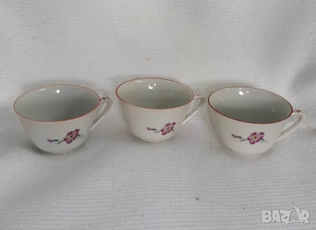 Стари Порцеланови чашки и чинийки, снимка 8 - Чаши - 39932982