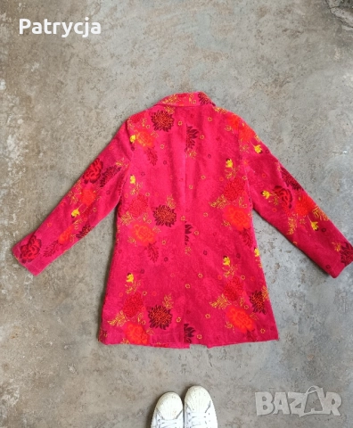 Vintage дамско палто Kenzo Jungle S, снимка 4 - Якета - 51939749