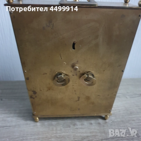 Бронзов настолен часовник, снимка 6 - Антикварни и старинни предмети - 52640847