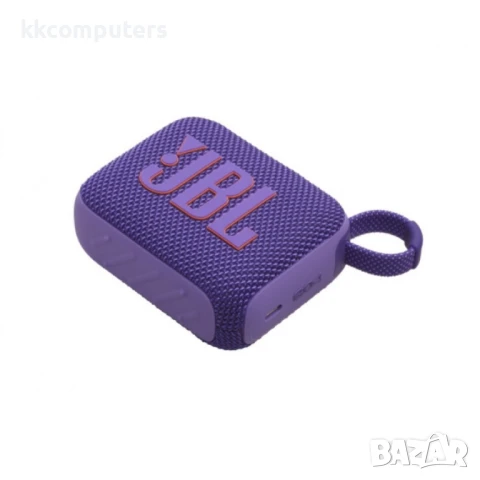JBL GO 4 Purple Ultra-portable waterproof and dustproof Speaker Тонколони, снимка 5 - Bluetooth тонколони - 51036486