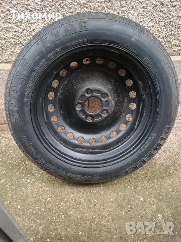 Резервна гума тип "патерица", снимка 2 - Гуми и джанти - 53453907