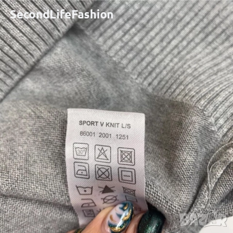 Дамски пуловер с V-образно деколте G-Star Raw Just The Product, размер M, снимка 5 - Блузи с дълъг ръкав и пуловери - 52796494