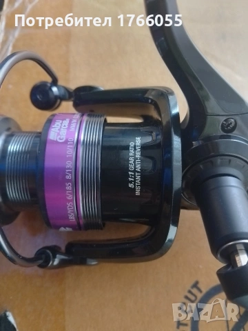 спининг въдица Abu Garcia Gen Ike+Спининг макара Abu Garcia Gen Ike, снимка 5 - Въдици - 51251781