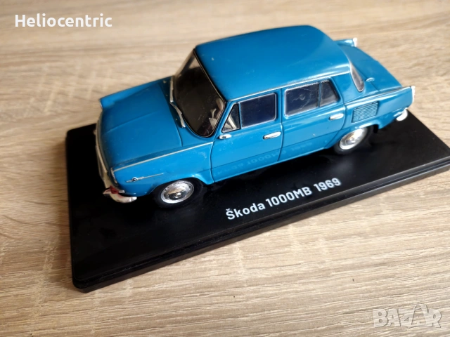 Шкода метална количка 1969 Мащаб 1:34