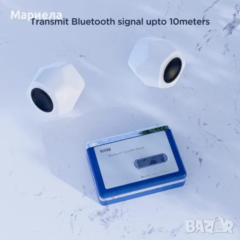 Уокмен За Слушане и Дигитализиране на Касети / Уокмен с Bluetooth, снимка 4 - Друга електроника - 49368125