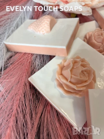  Ръчно изработен сапун, с козе мляко с аромат на шоколад и ванилия, снимка 2 - Козметика за тяло - 51160595