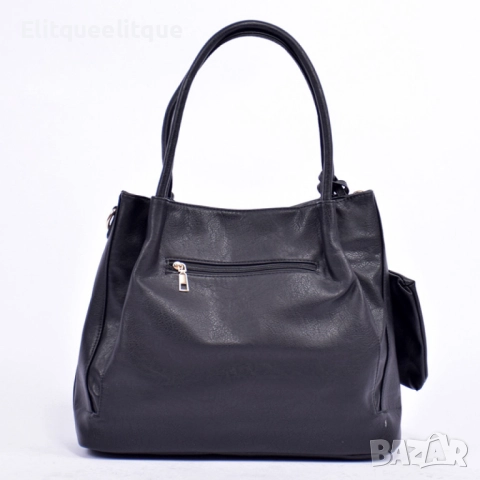 Елегантна и практична дамска чанта с включено портмоне, снимка 9 - Чанти - 52346756