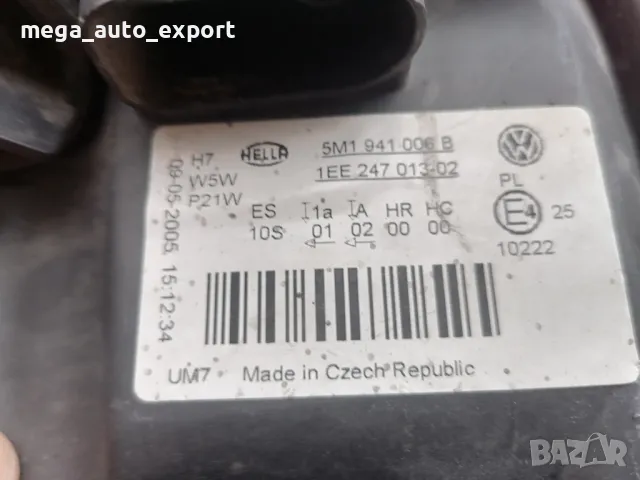 Оригинален десен фар за VW Golf Plus, снимка 4 - Части - 50201707