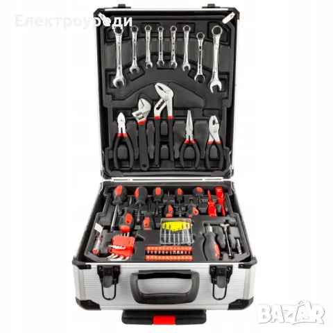 Немски Куфар с Инструменти 1050 части BLT, снимка 6 - Куфари с инструменти - 47617306