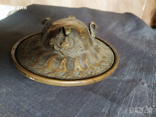 стара бронзова купа, снимка 3 - Антикварни и старинни предмети - 29072481