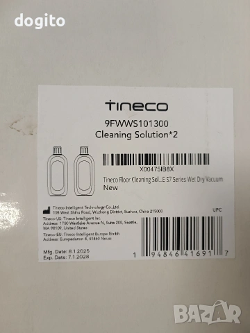 Tineco течен препарат за прахосмукачки робот, снимка 3 - Прахосмукачки - 53357283