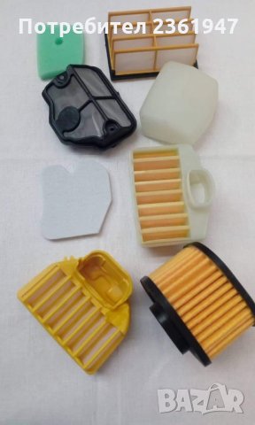 Въздушни филтри за повечето марки и модели градинска техника. 