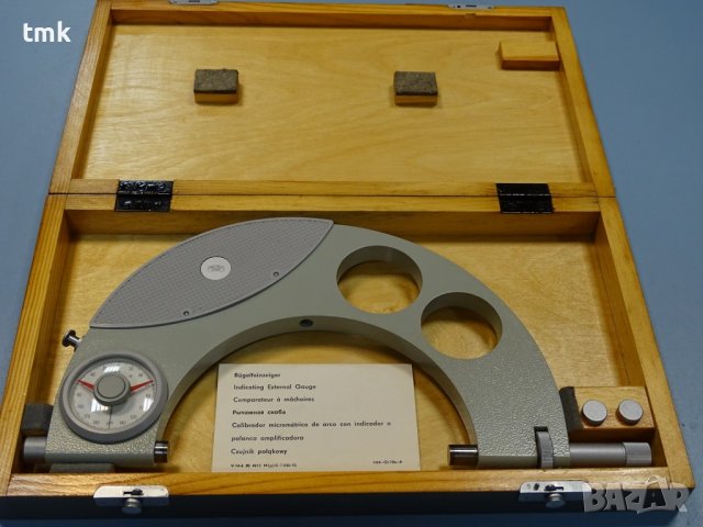 Пасиметър Carl-Zeiss Jena 125-150 mm, TGL 20250, снимка 3 - Куфари с инструменти - 36906723