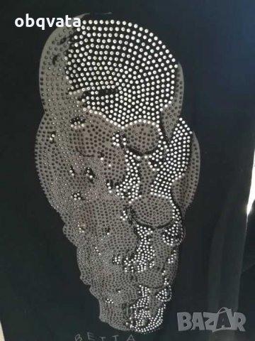 Дамска черна блуза, снимка 4 - Блузи с дълъг ръкав и пуловери - 28867527