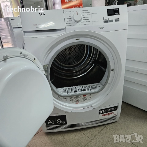 Немска инверторна сушилня AEG 7000 SERIES А+++ 8кг - ГАРАНЦИЯ, снимка 4 - Сушилни - 52041213