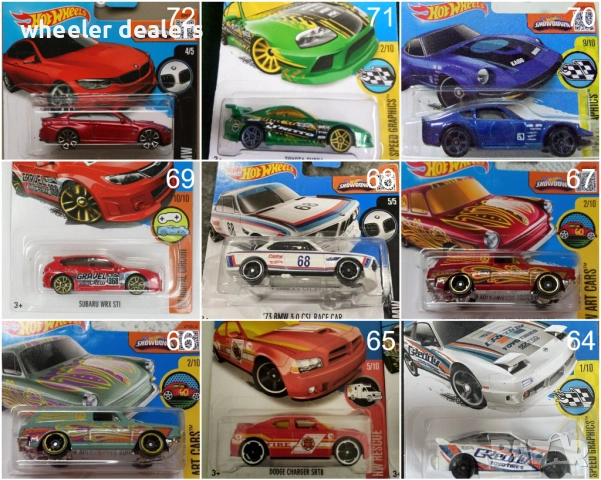 Метални колички Hot Wheels Хот Уиилс в мащаб 1:64 От различни години 2, снимка 5 - Колекции - 48173303