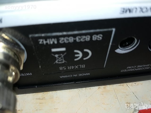 🔥SHURE BLX4R S8 823-832MHz 0910221632, снимка 18 - Микрофони - 38272603