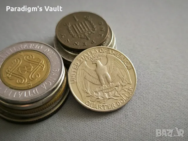 Монета - САЩ - 1/4 (четвърт) долар | 1983г.