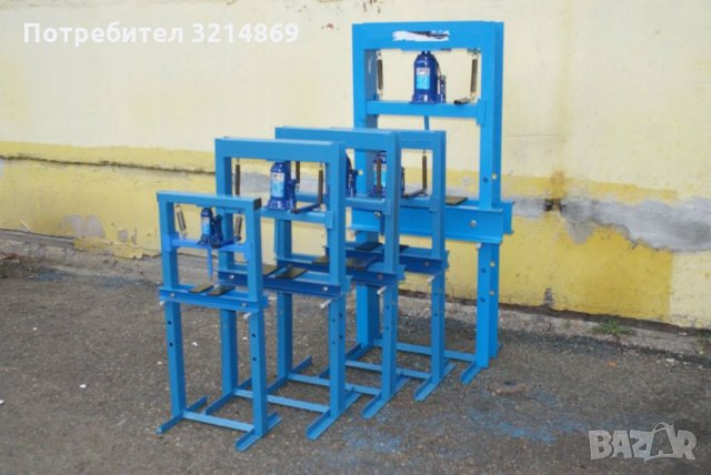 Хидравлична преса за избиване на лагери 2, 12, 16, 20, 32 и 50т., снимка 3 - Други машини и части - 34665425