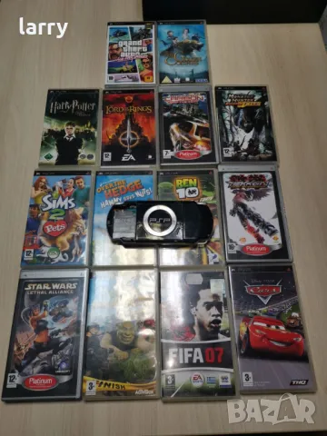PSP-2004 за части + 14 игри