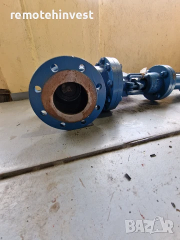 Спирателен Кран  с хидравличен цилиндър/ Индустриална Арматура / Siebeck - Rexroth , снимка 4 - Други машини и части - 51344523