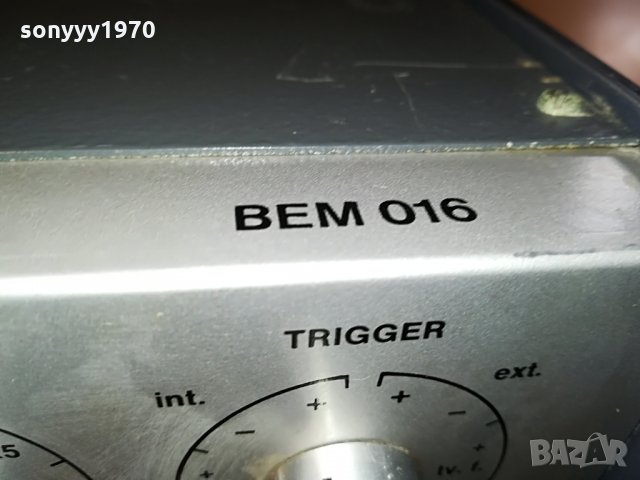 OSCILLOSCOPE BEM016-GERMANY 1906211839, снимка 13 - Други - 33269844