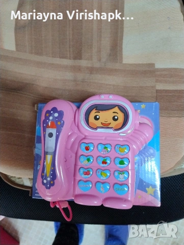 Продавам детско музикално телефонче 