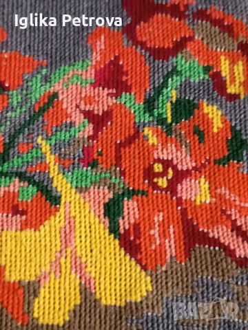 Гоблен Икебана, снимка 6 - Декорация за дома - 52595209