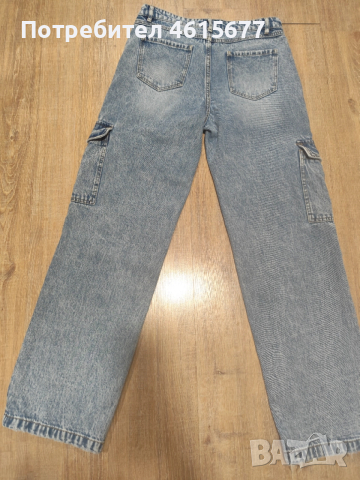 дънки с джобове отстрани, снимка 4 - Дънки - 52527705