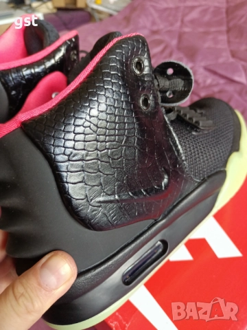 Редки Nike Yeezy 2 KW black Ръчна изработка Маратонки Кецове Дизайнерски , снимка 4 - Маратонки - 51758136