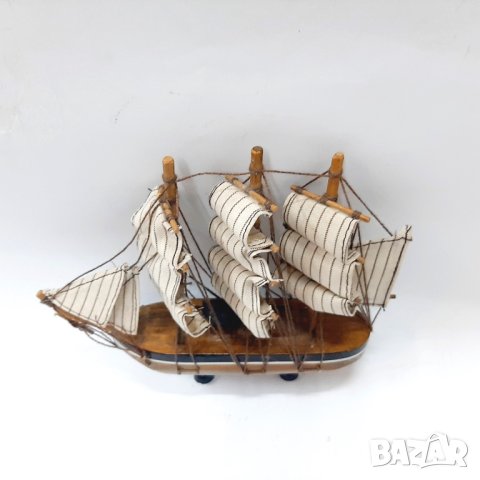 Старинен модел на кораб (13.3), снимка 2 - Колекции - 44049020